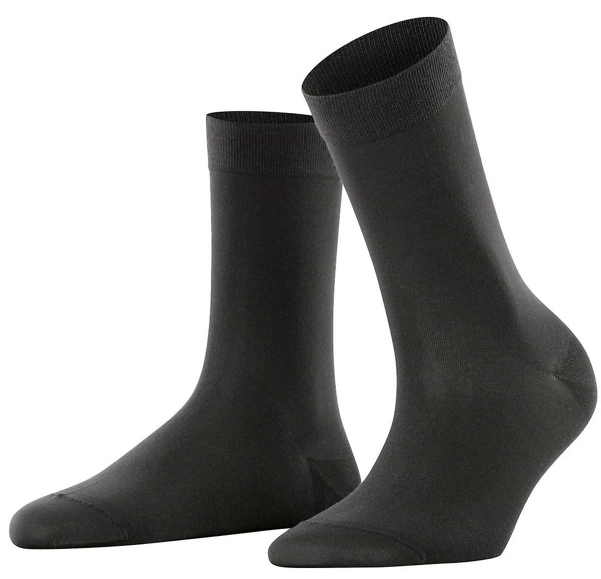 Falke Cotton Touch Socks - Anthracitre Grey