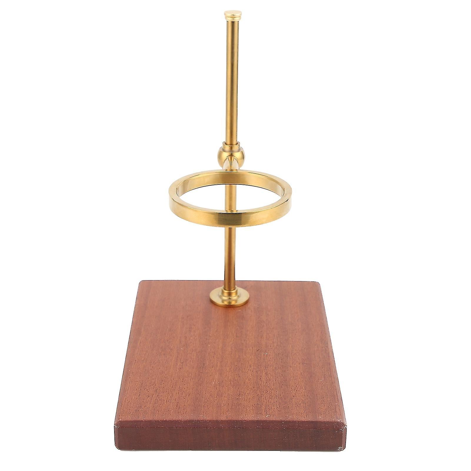 صب فوق رف تصفية القهوة بالتنقيط حامل فنجان القهوة حامل مع قاعدة خشبية ارتفاع قابل للتعديل