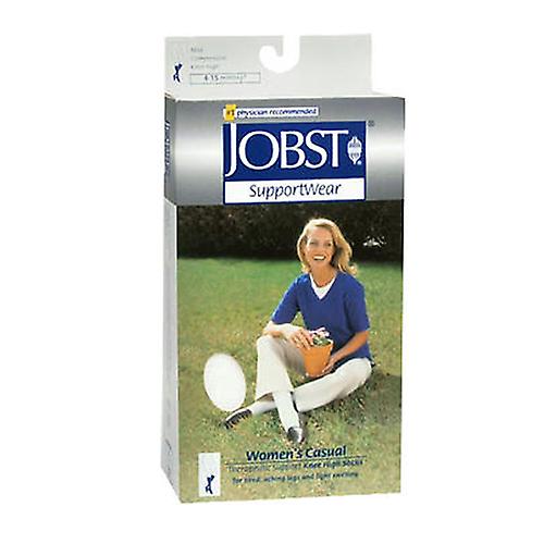 Jobst  Mild Compression Knee-Highs White, Small each (Pack of 1)