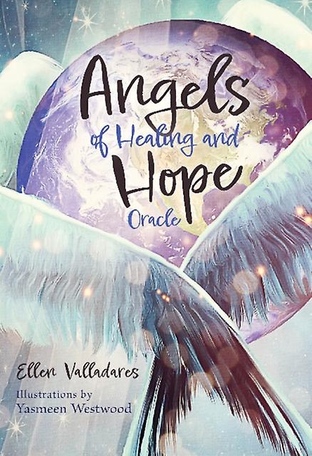 Angels Of Healing And Hope Oracle by Ellen Valladares Multiplecomponent retail product parts enclosed Book