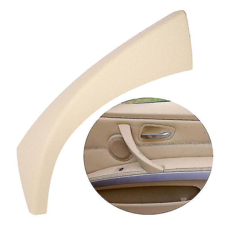 Right Side Inner Door Handle Compatible with Bmw 3-series E90 E91 E92 E93 Beige(outer Cover)