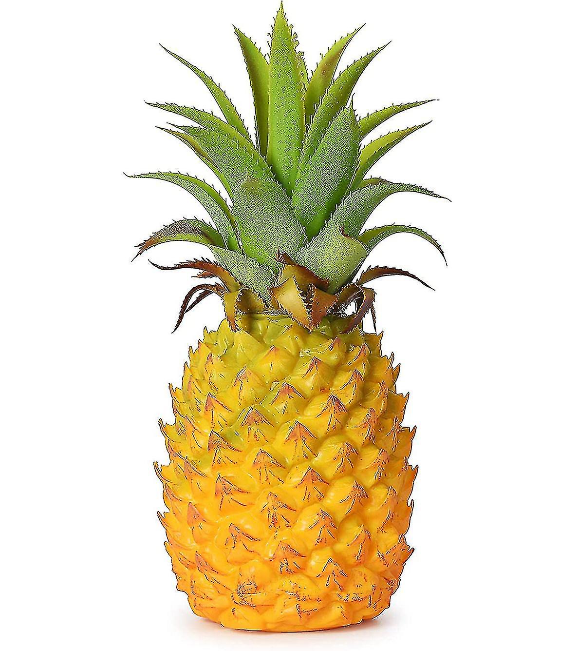 Realistic Artificial Fruits Fake Pineapple For Display High Simulation