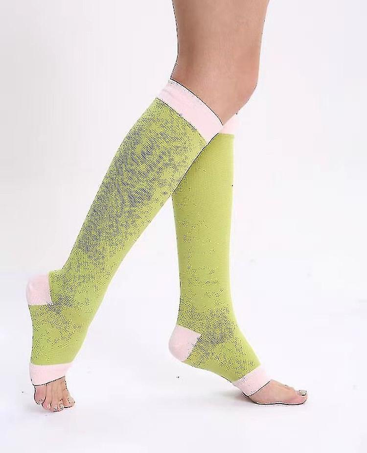 Open Toe Compression Stockings Multifunctional Sleep Elastic Compression Socks
