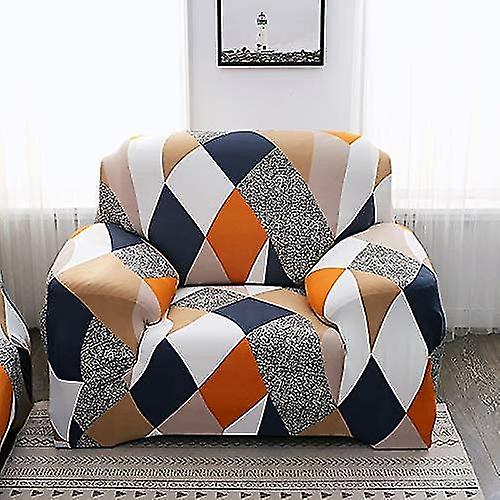 Rozciągliwa pokrowiec na sofę 1 2 3 4-osobowy z podłokietnikami, salon Stretch Cover Spandex Slipcover Wystrój,