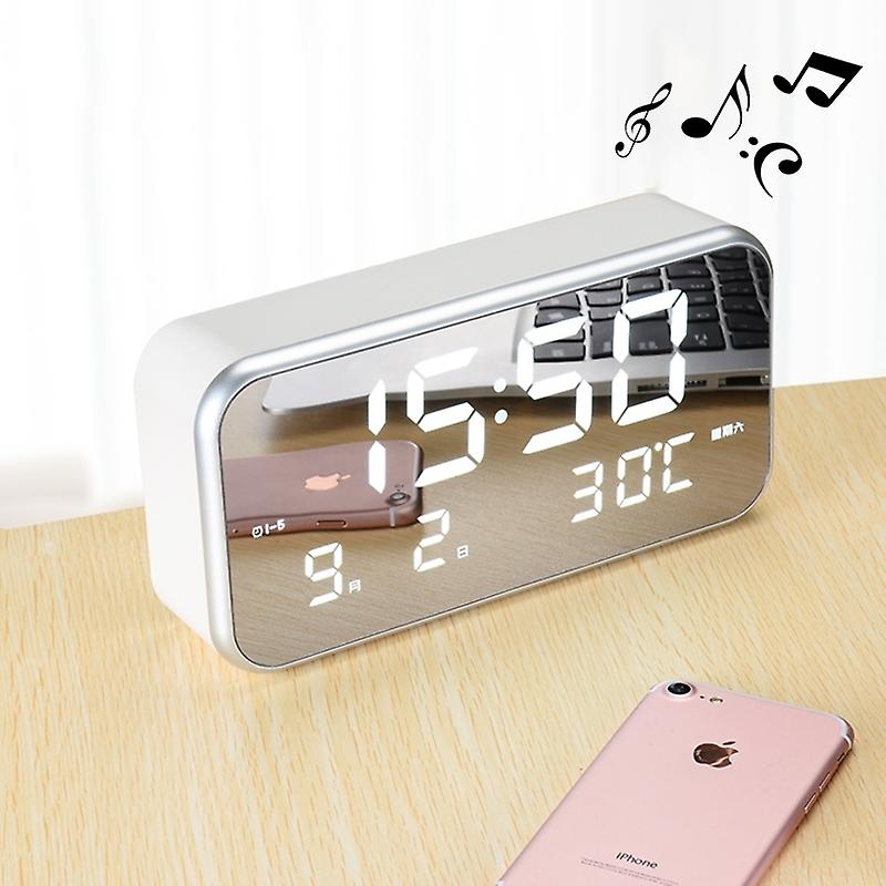 Multi-functional Large Screen LED Digital Music Alarm Clock
