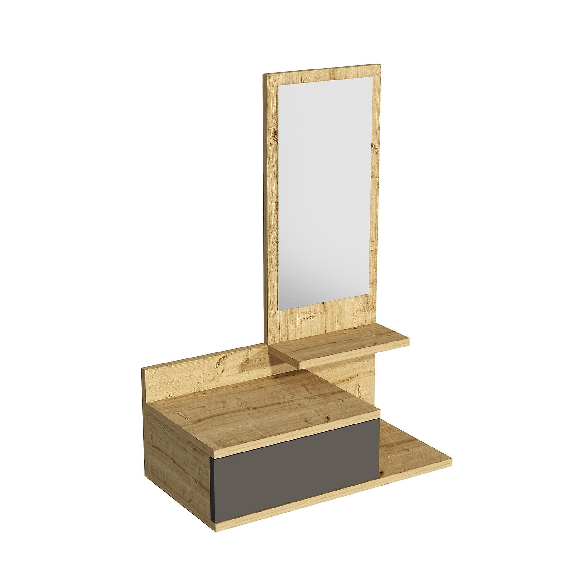 Cielo Dresuar with Drawer and Mirror