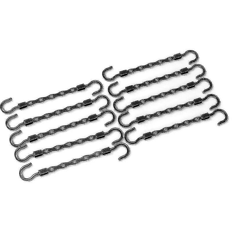 Windproof Five-hole Magic Hanger Multifunctional Plastic Hanger Foldable Rotating Five-in-one Hanger