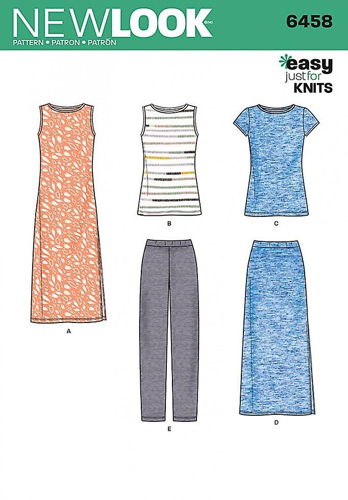 New Look Paper Sewing Pattern 6458