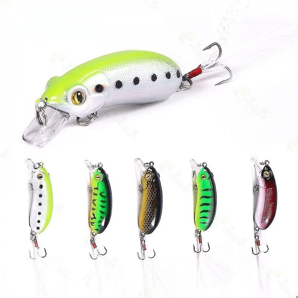 Fishing Baits Lures Roadrunner 10g Slow Sinking Hard Bait Set With Feather Hook