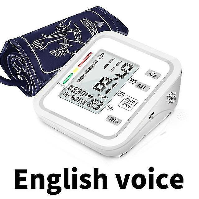 血圧モニター、血圧計、血圧計、上腕、自動音声、デジタル血圧カフ、ホーム