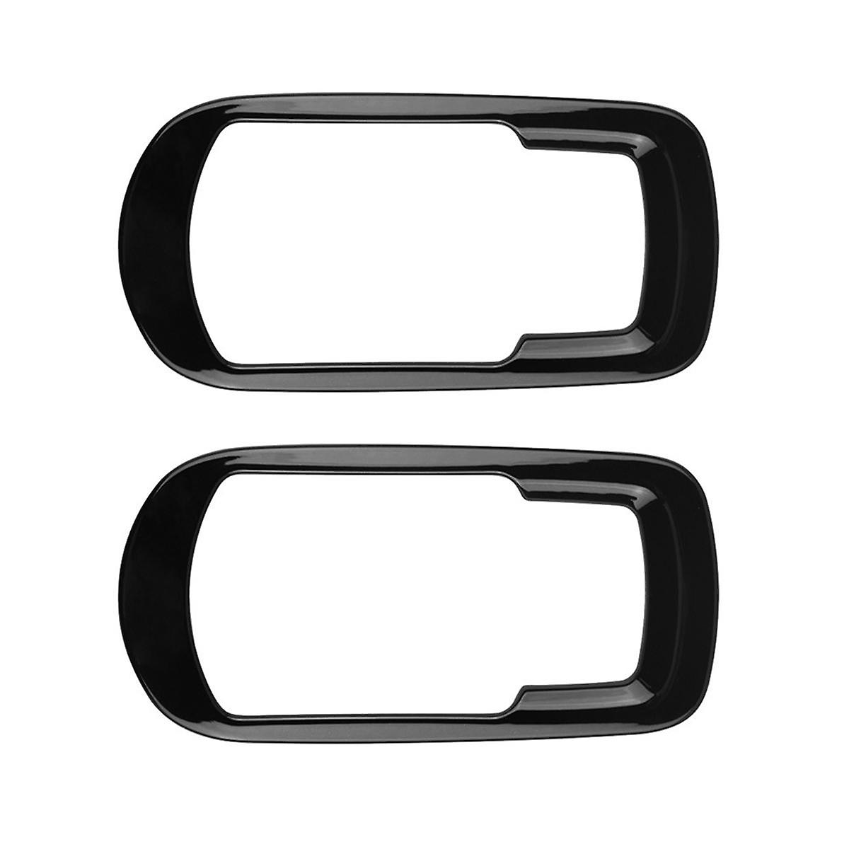 For -50 CX50 2023 US Version Car Rear Trunk Switch Trim Cover Sticker Interior Accessories Gloss Bl