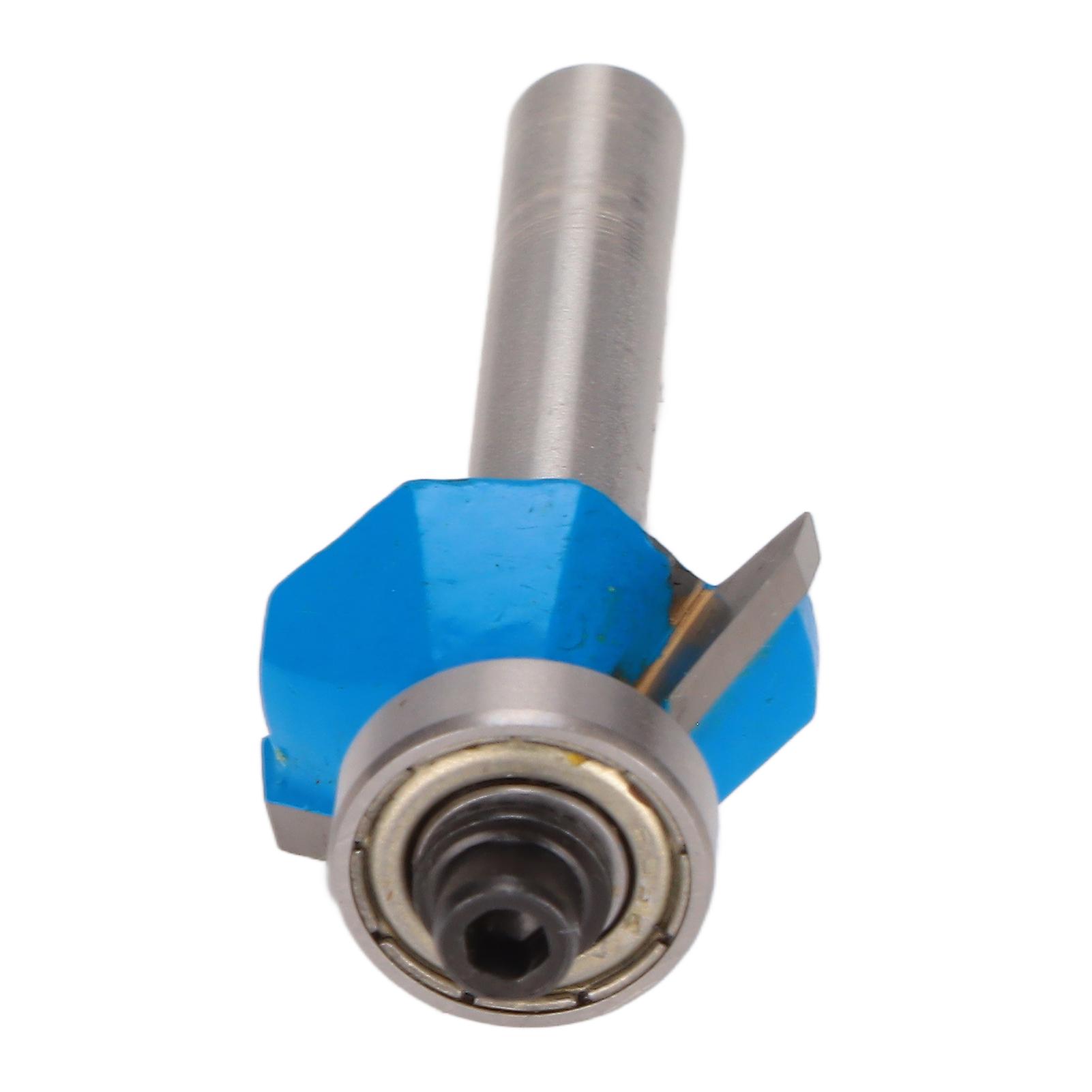 Router Bit 45 Degree 1/4in Round Shank Chamfer Tool with Top Bearing for Woodworking1/4x5/16 