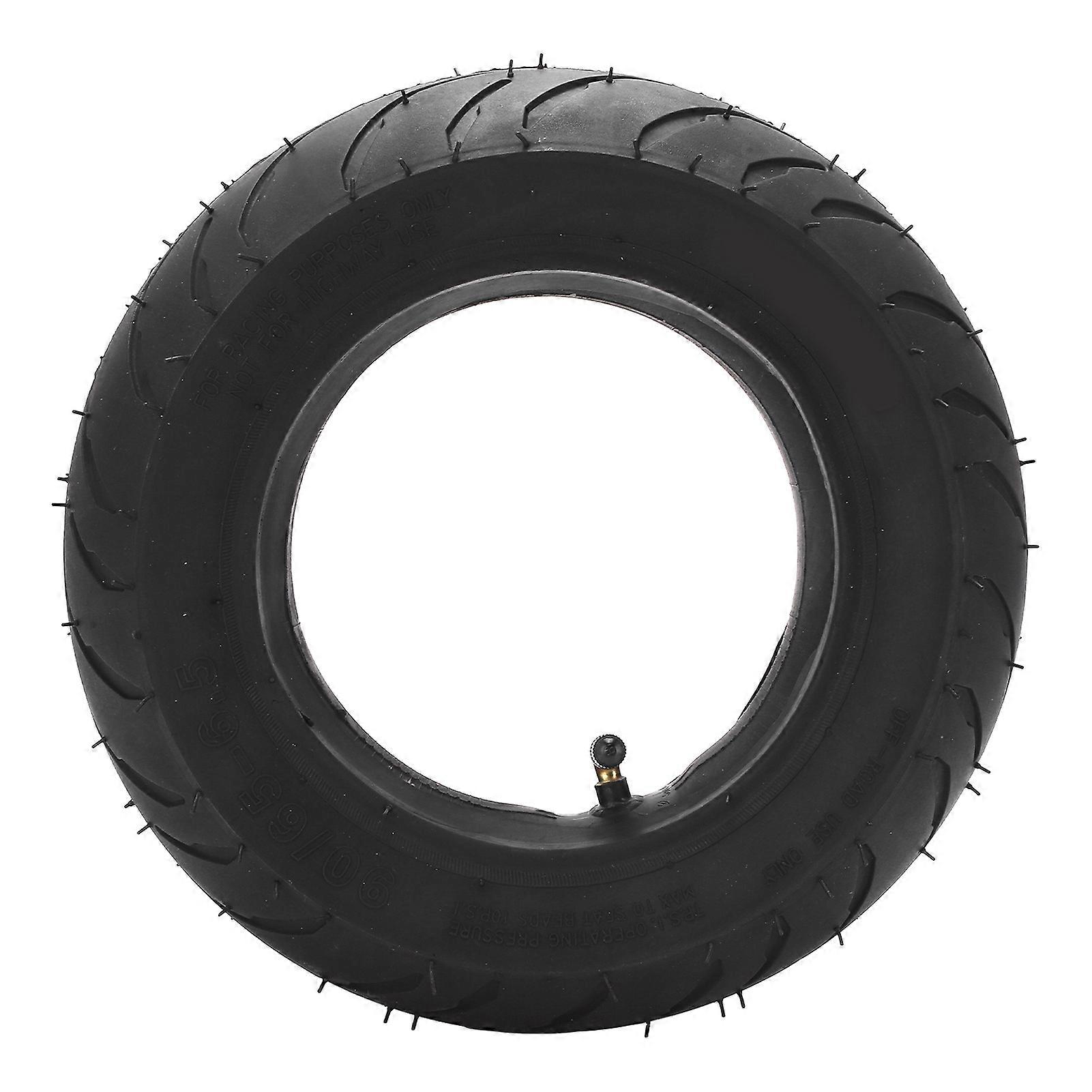 Tireand Inner Tube Setfor49cc Mini Dirt Bike 90/65‑6.5 Tire and Inner Tube Set Thickened Rubber Inner Outer Tyre Replacement for 49cc Mini Pocket
