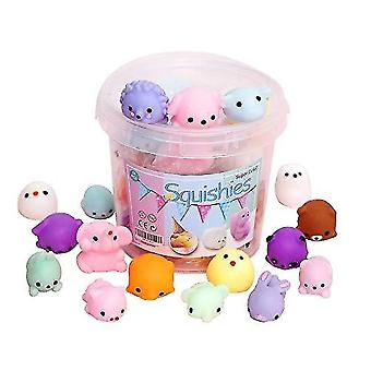 36Pcs Squishies Squishy Toy 24pcs Party Favors For Kids Mochi Squishy Toy Moji Kids Party Favors Mini Kawaii Squishies
