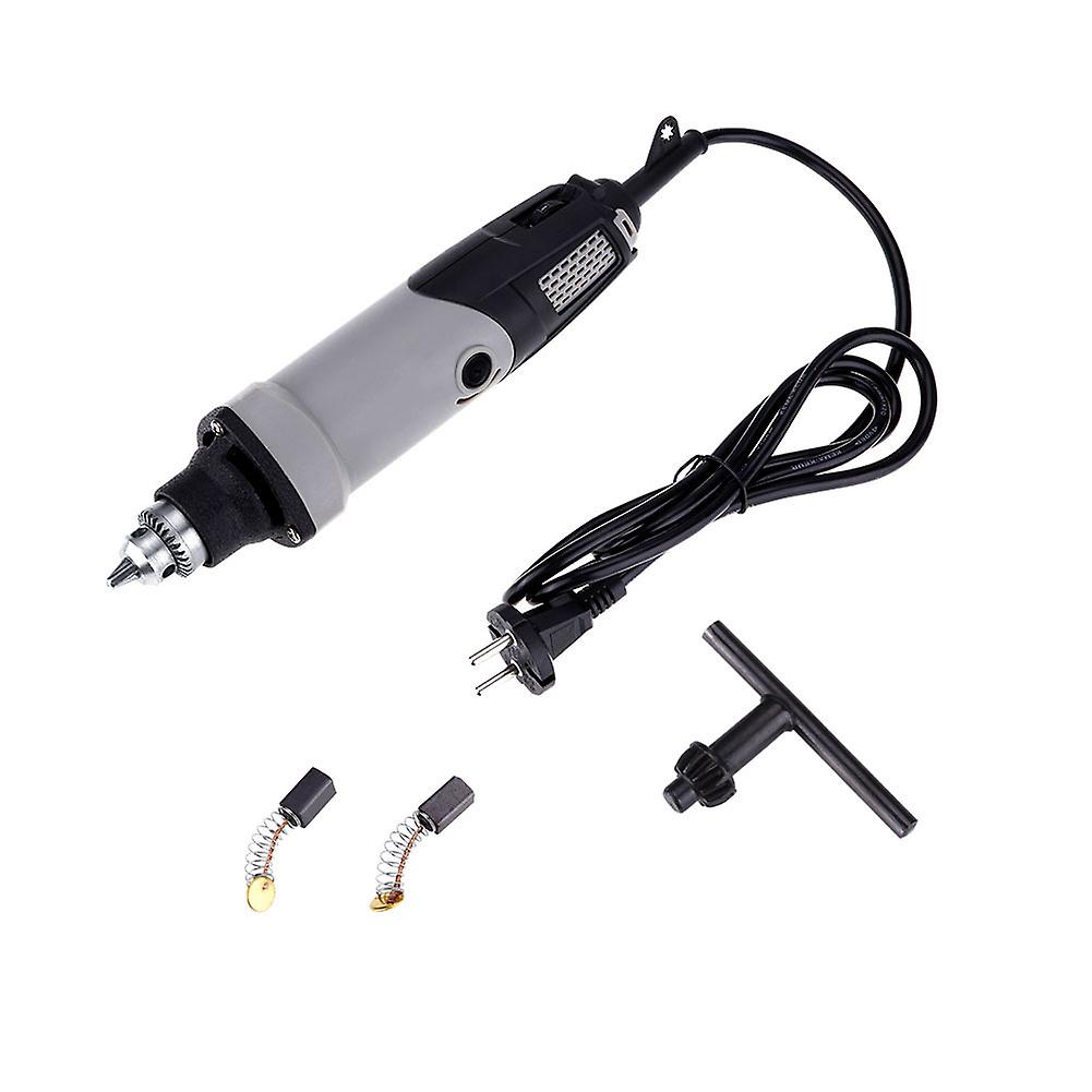 400W Electric Die Grinder Power Drill with 6 Speed Settings, 220V Rotary Tool for Metal and Woodworking, EU Plug