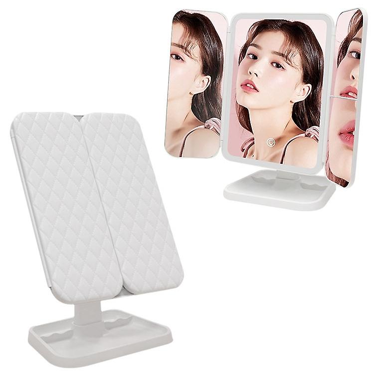 Makeup Mirror Charging Model Three-color Light