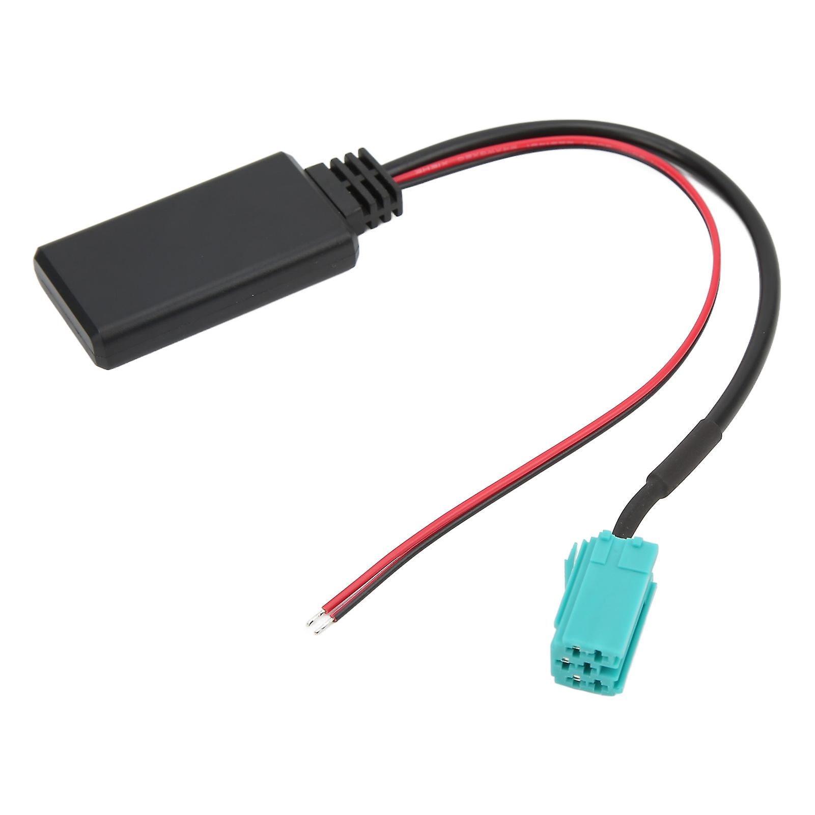 Stereo Bluetooth 4.0 Module Aux Cable Adapter Replacement for Clio / Espace / Megane