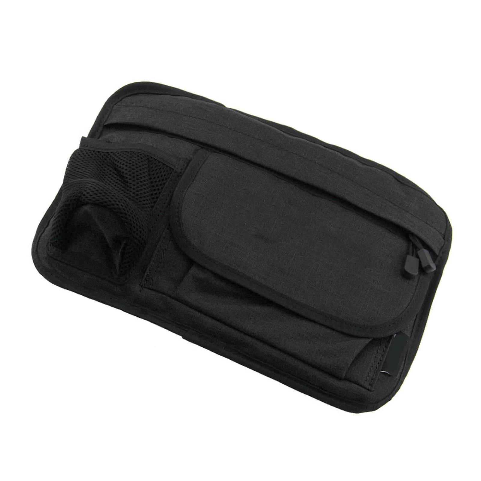Waterproof Large Capacity Motorcycle Storage Bag Black Polyester