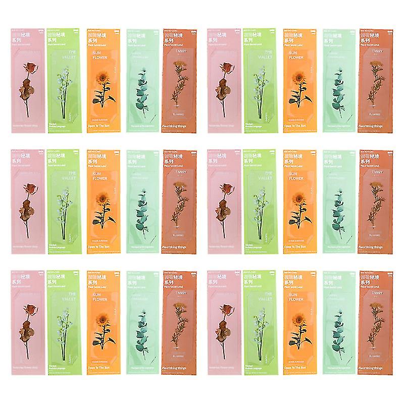 30pcs Translucent Bookmarks