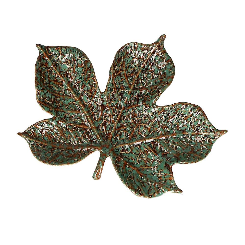 Rituali Domestici set of 2 fig leaf plates H234500003Z