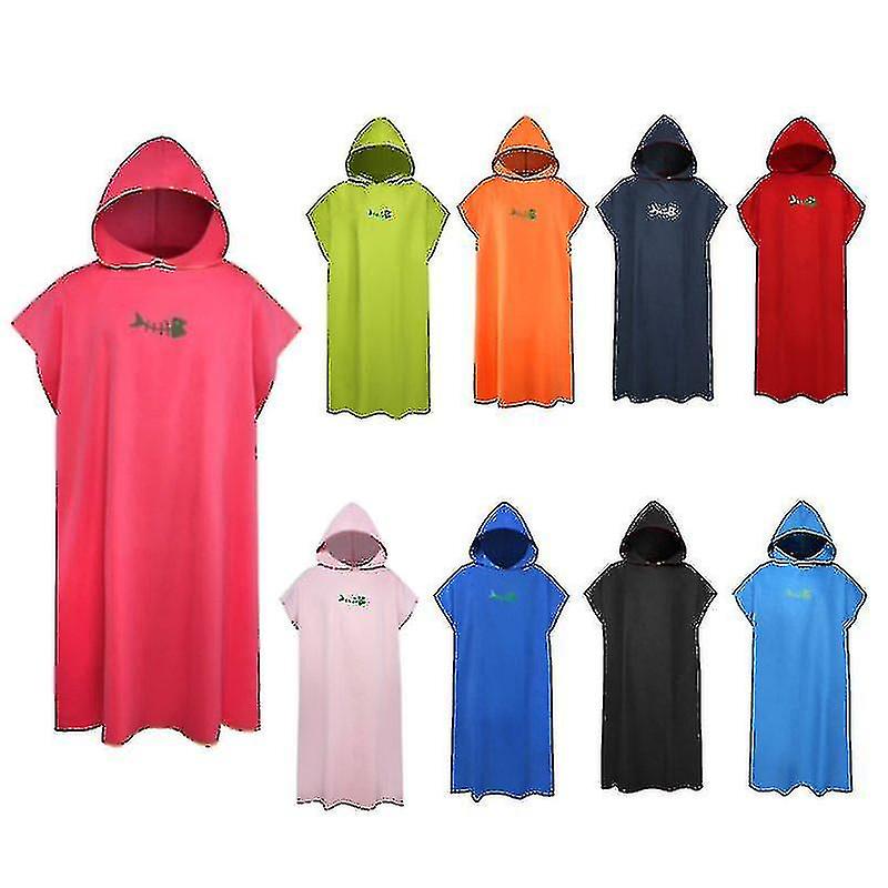 Surf Poncho vaihtopyyhe Nopeasti kuivuva huppari Huppari Mikrokuituinen Rantahuopa Kylpy pyyhe Uima pyyhe Märkäpuku Ranta Poncho
