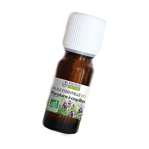 Marjoram essential oil with shell 10 ml of essential oil