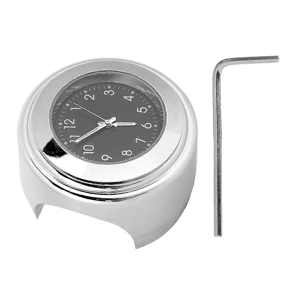 Motorcycle Clock,22-25mm Universal Motorcycle Handlebar Motorcycle Handlebar Clock Motorcycle Dial Watch Multi-Functional
