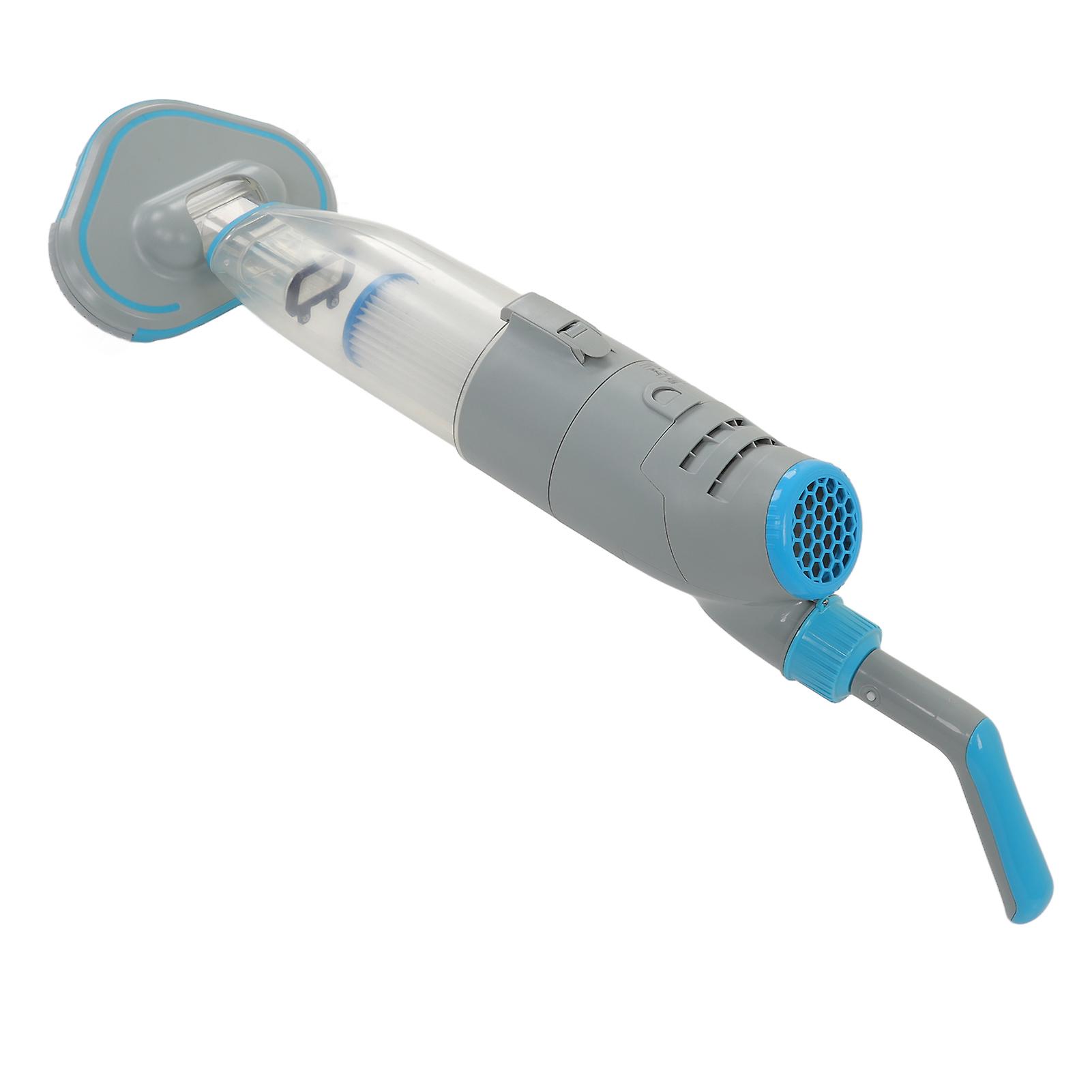 Handheld Pool Vacuum Cleaner PVC Cordless 2000mah Hot Spring Cleaning Tool for In Ground Swimming Pool US Plug 100‑240V