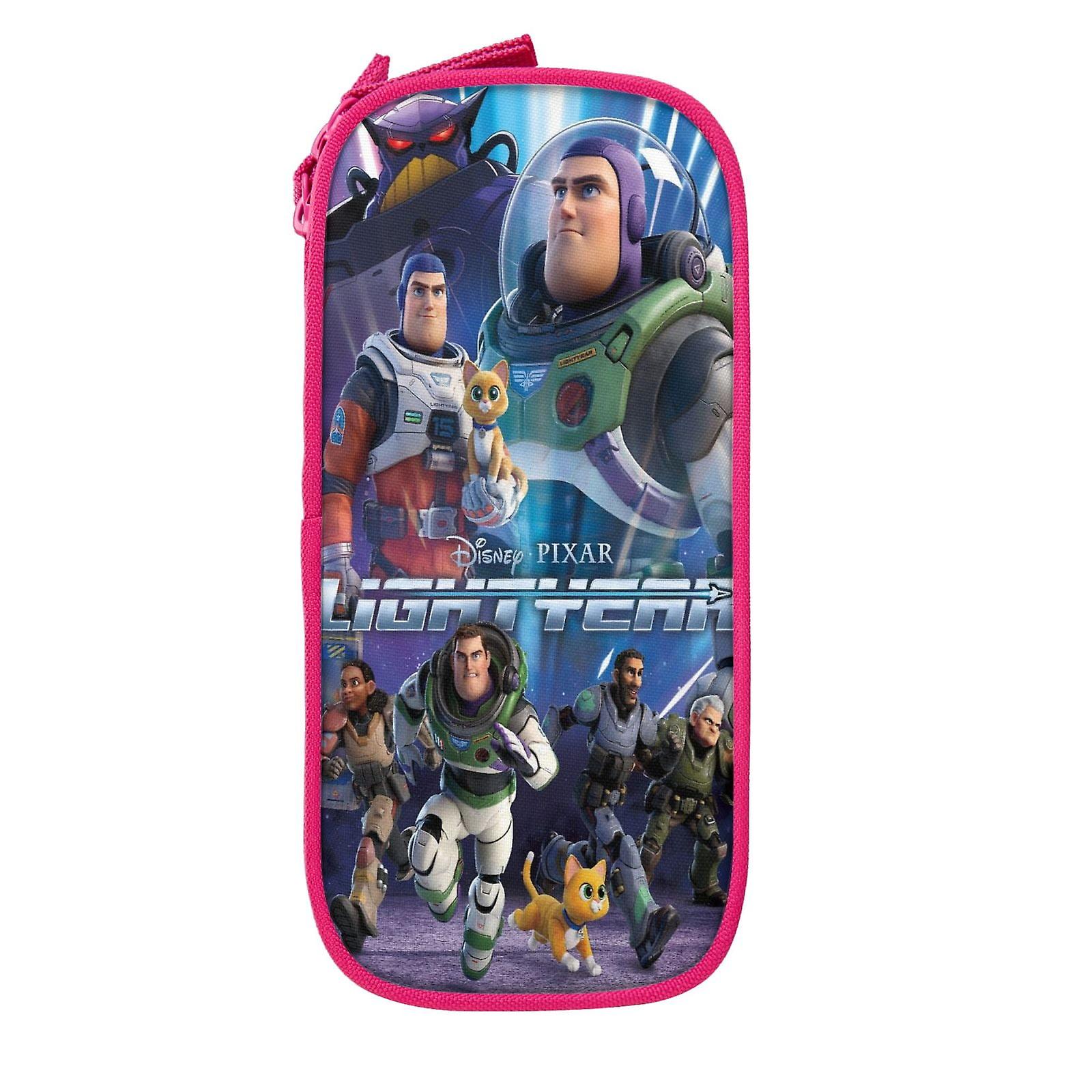 Buzz Lightyear Toy Story Big Capacity Pencil Case, Large Pencil Pouch Pen Box Bag Pencil Cases Holder Organizer, Back to School Supplies for Kids Girl