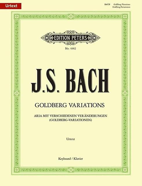 Aria With Diverse Variations Bwv 998 Goldberg Variations Paperback Book