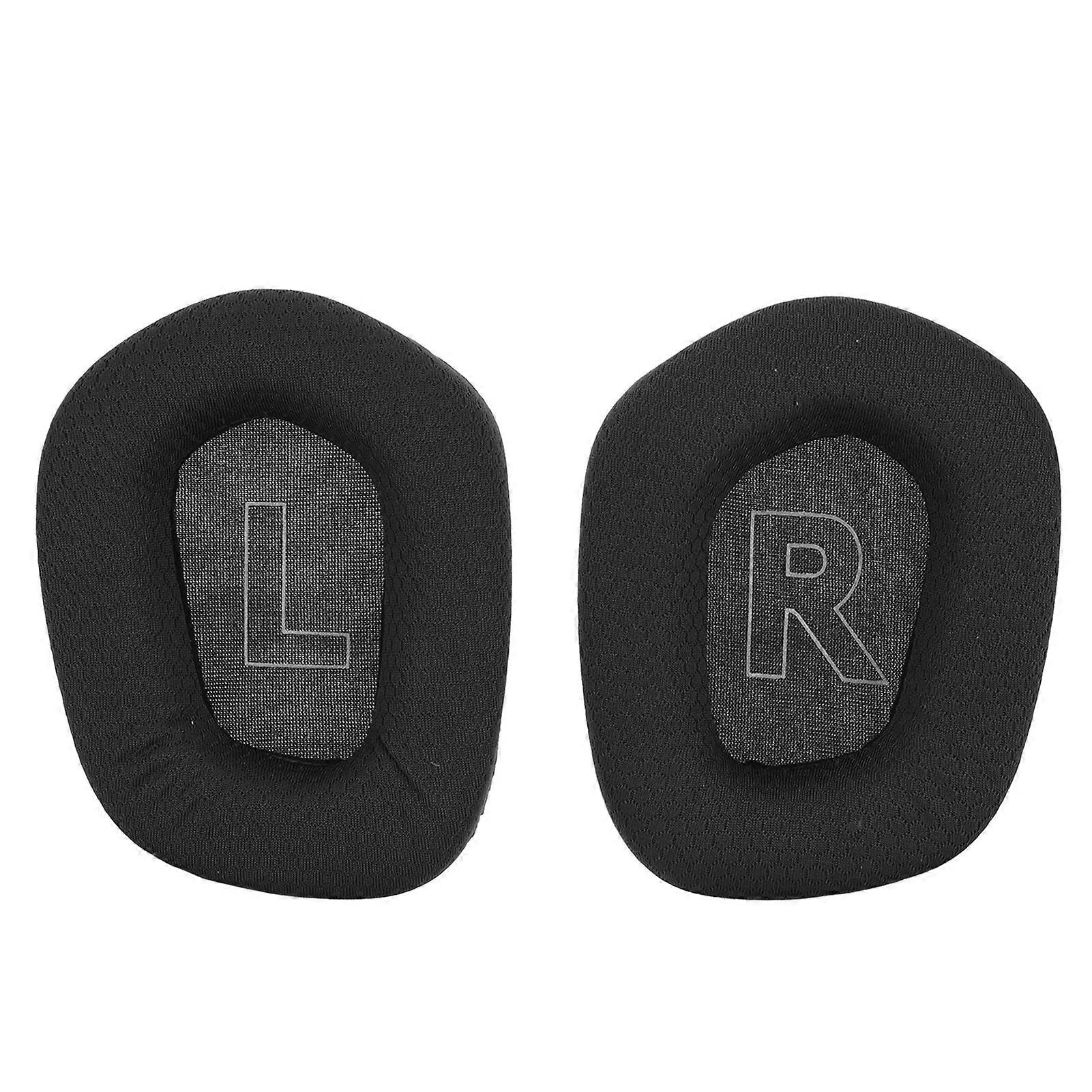Ear Pads Professional Sound Insulation Headset Ear Cushion Replacement With Soft Breathable Mesh For G733 Headset Black
