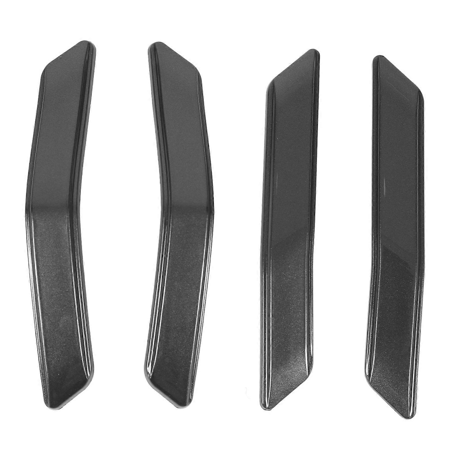 4pcs Car Door Edge Guards Anti Scratch Protector Trim Replacement For Tesla Mode Y 2021 To 2023 Gray