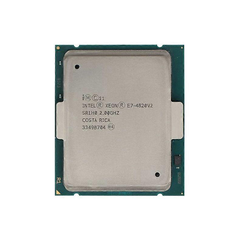 Xeon E7-4820V2 CPU - Socket LGA 2011 10 Cores 20 Threads 2.0GHz 25MB L3 Cache 105W.