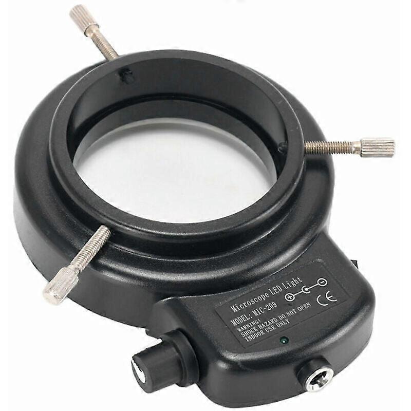 Microscope led ring light source microscope light adjustable light source 144 lamp beads