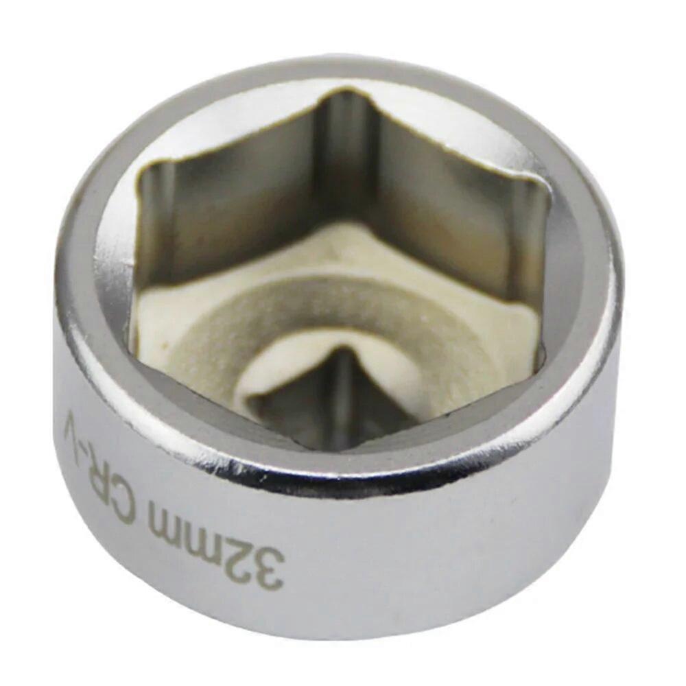 1pcs 3/8" Dr. 32mm Oil Filter Wrench Removal Socket Tool For GM Opel Vauxhall No.30809