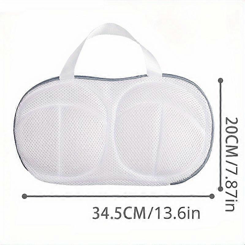 Durable Mesh Bra Washing Bag with Zipper and Handle  High Permeability & Shape-Retaining Lingerie Laundry Saver  Delicate Underwear Protection for Wom
