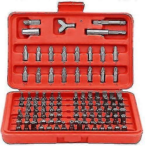 100pcs Screwdriver Bits Screwdriver Bit Set Portable Repair Tools With Box