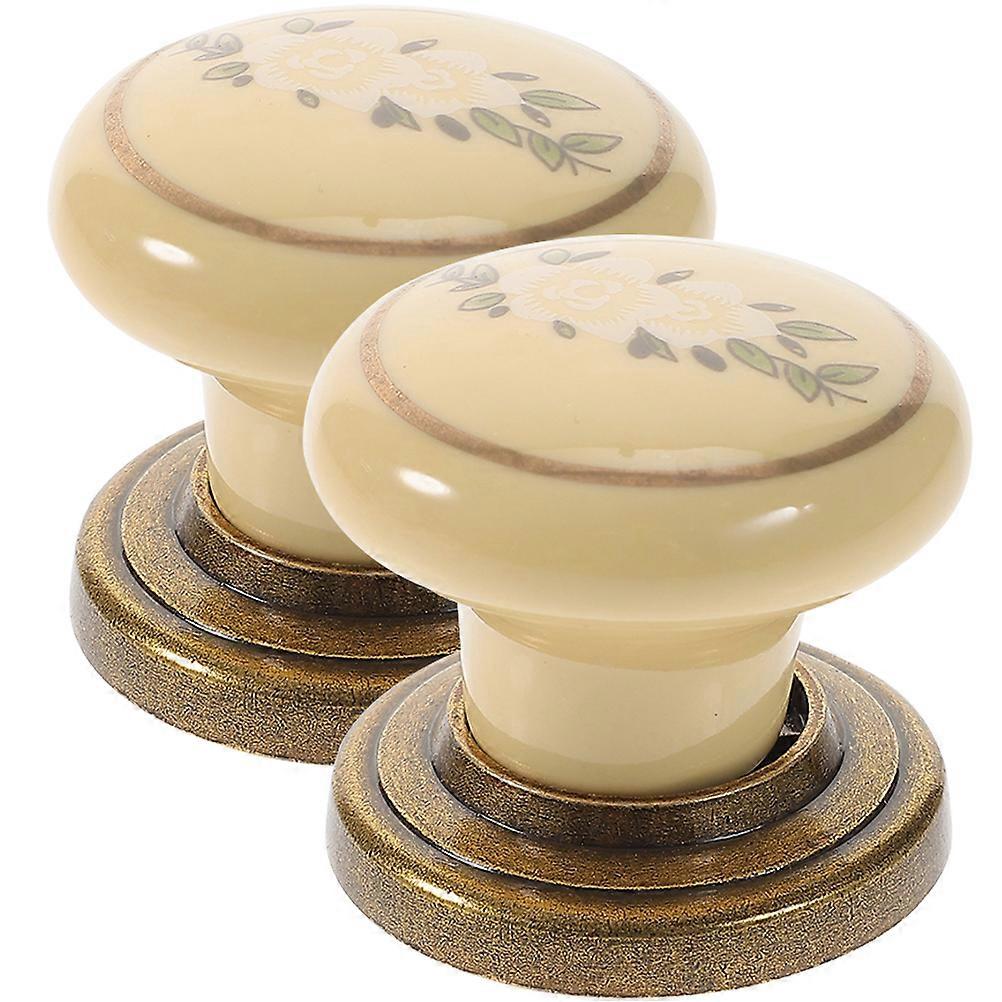 2pcs Cabinet Handles Drawer Handles Round Drawer Pulls Cabinet Pulls Cabinet Knobs