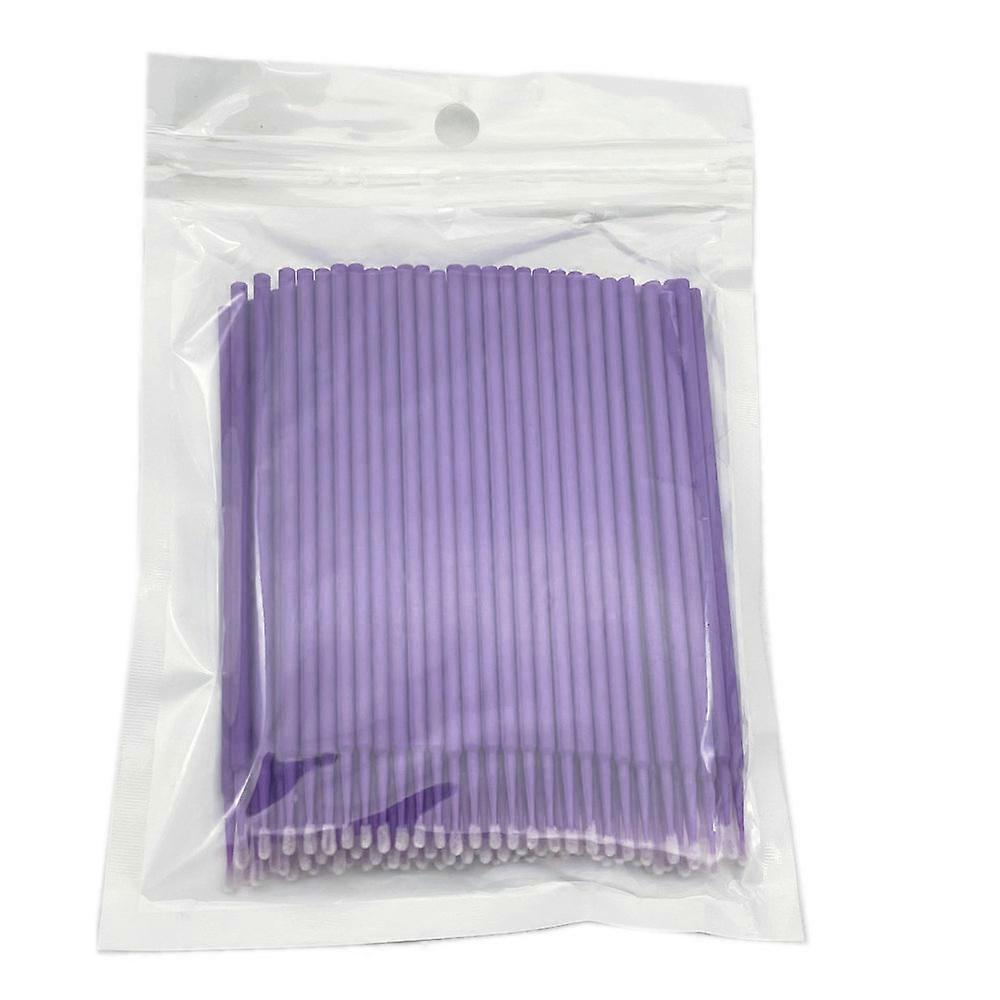 100PCS Dental Disposable Micro Applicator Brush Cotton Swab Eyelash Extension Tools makeup applicator remove tool