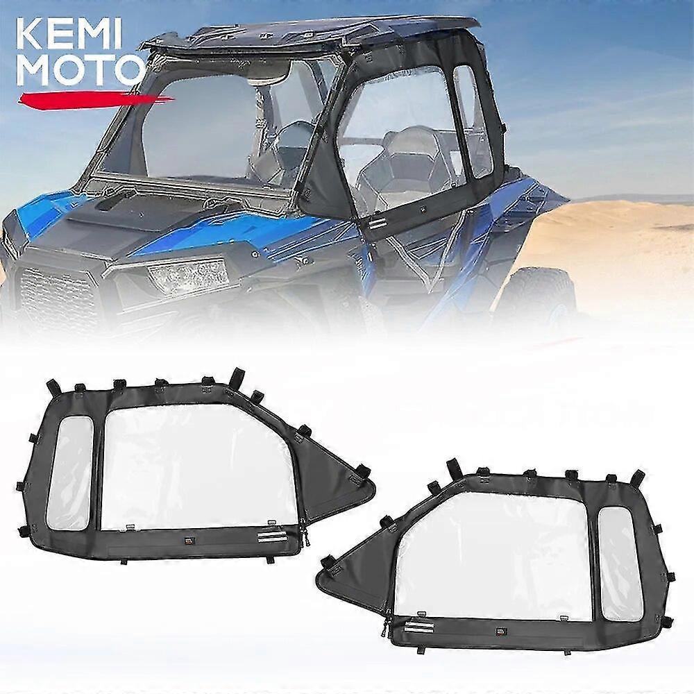 أغطية كابينة UTV رائعة 2884333 بباب علوي ناعم متوافقة مع Polaris RZR XP 1000 بمقعدين 2014-2023 تعمل مع السقف والزجاج الأمامي