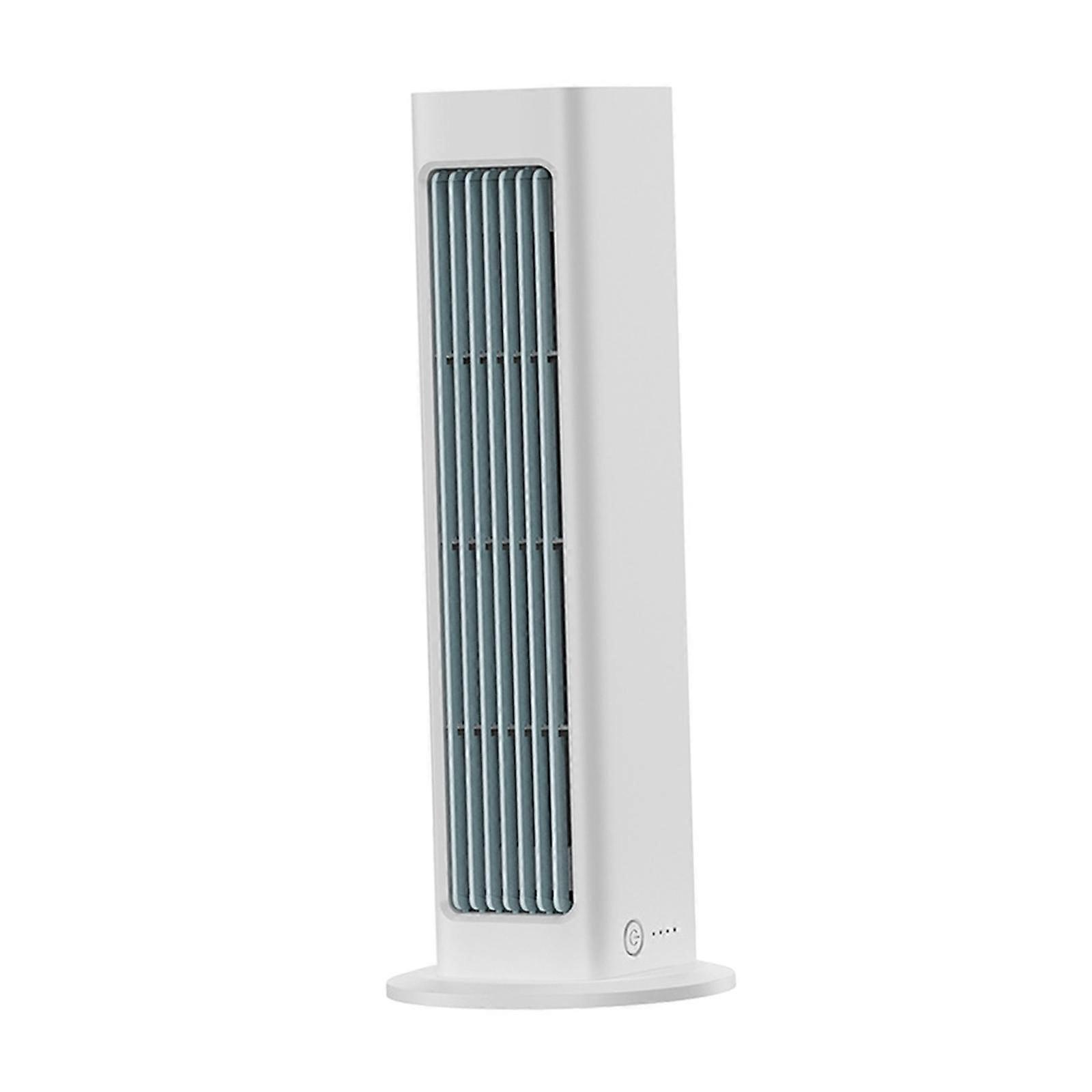 Ventilatore a torre Ventilatore di raffreddamento silenzioso Piccolo ventilatore personale per soggiorno Camping Home bianco