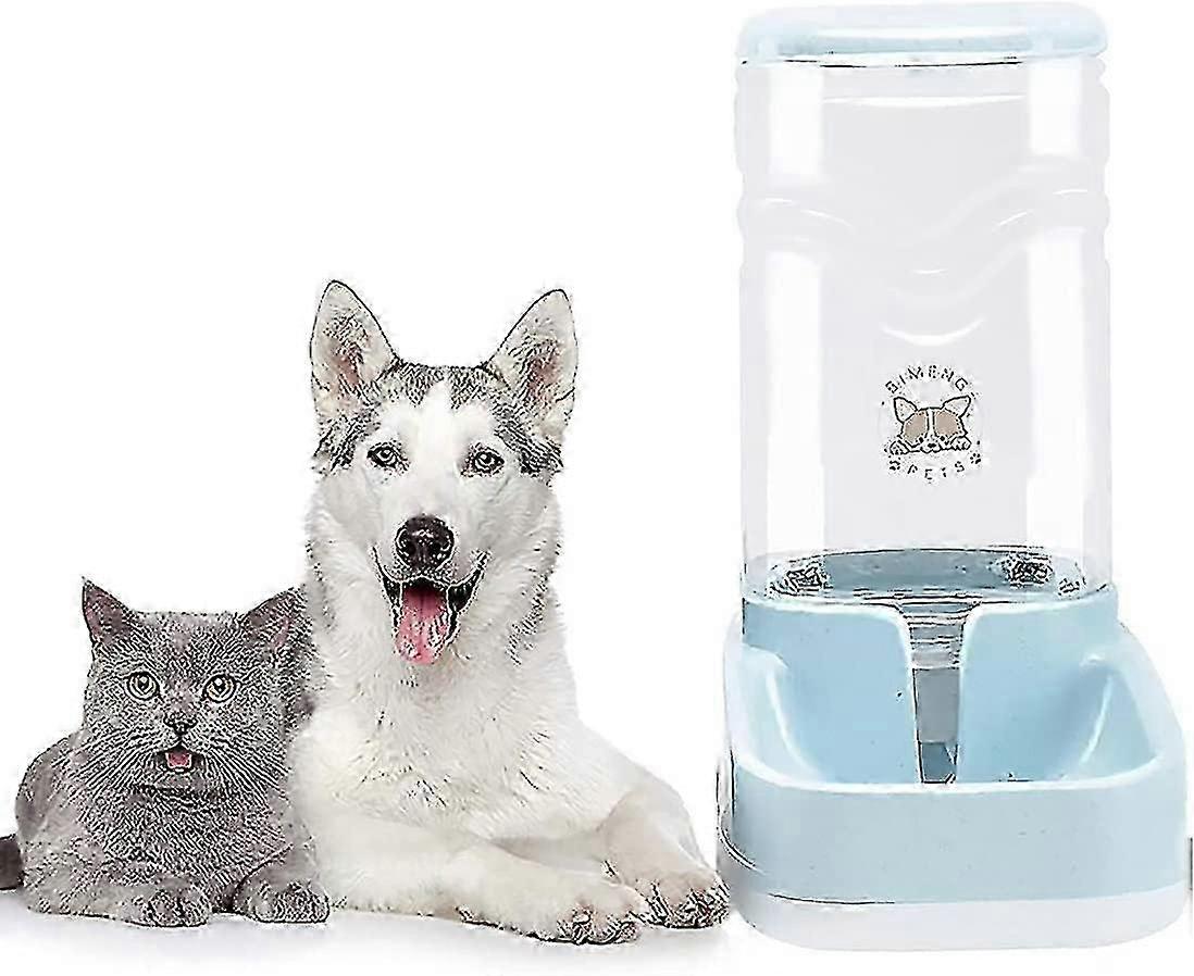 11L 自動ペット給水器、大型犬用給水器、自動給水重力式飲用噴水(3.8L シンガー)