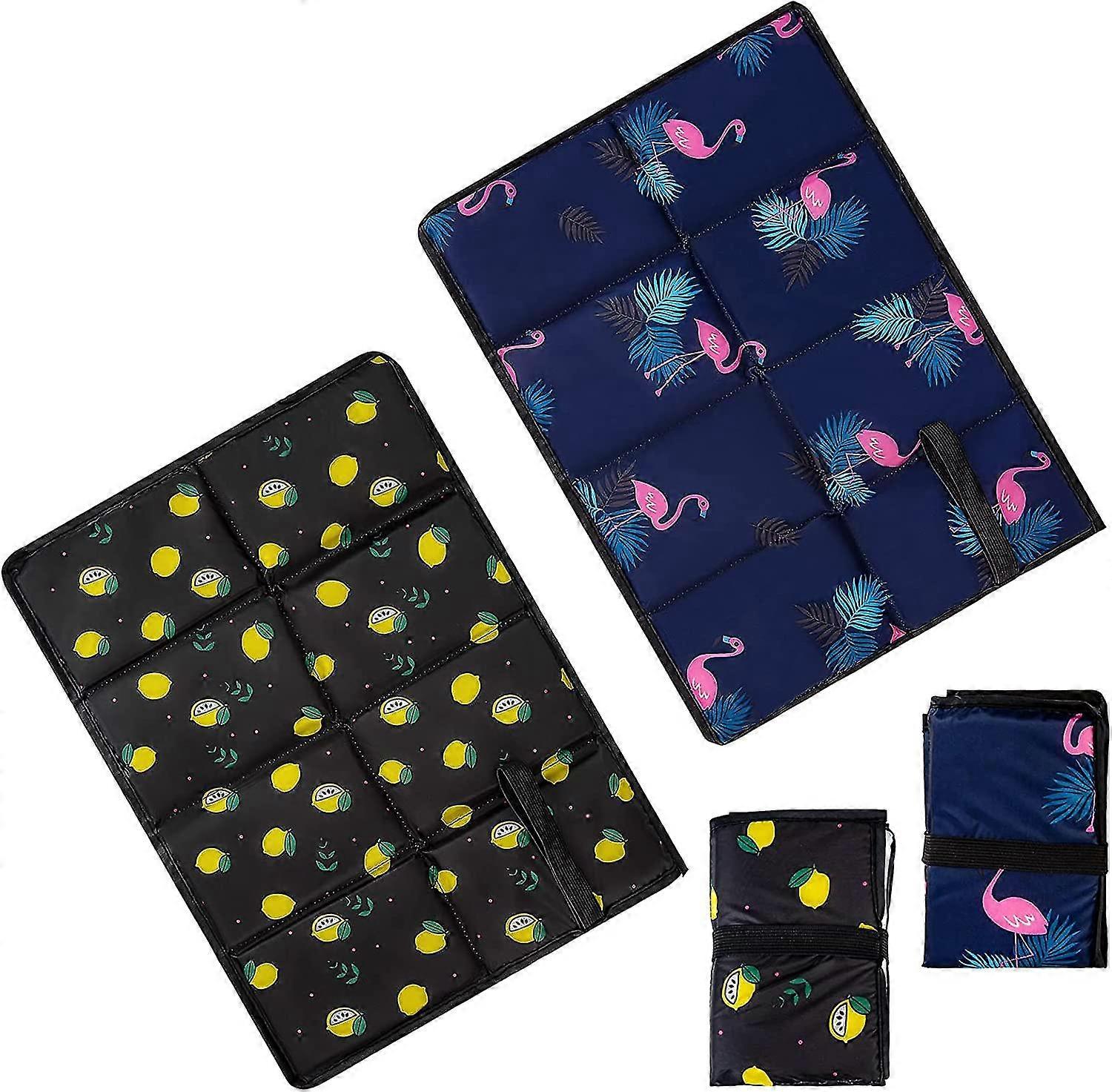 2つのサーマルシートマット子供用マット防水保護水分シートパッドのパック