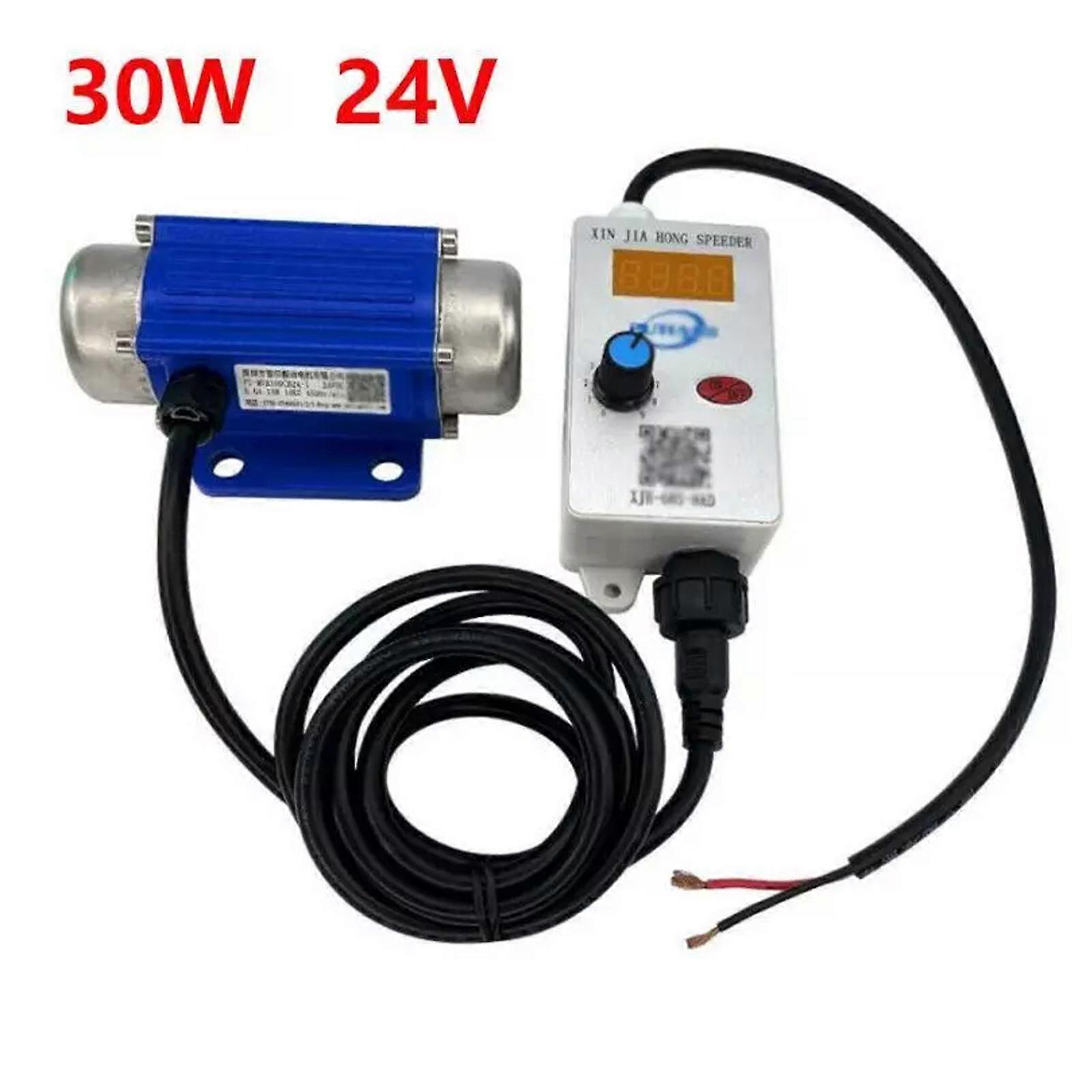 30W 24V DC Micro Brushless Vibration Motor and Digital Governor Speed Controll