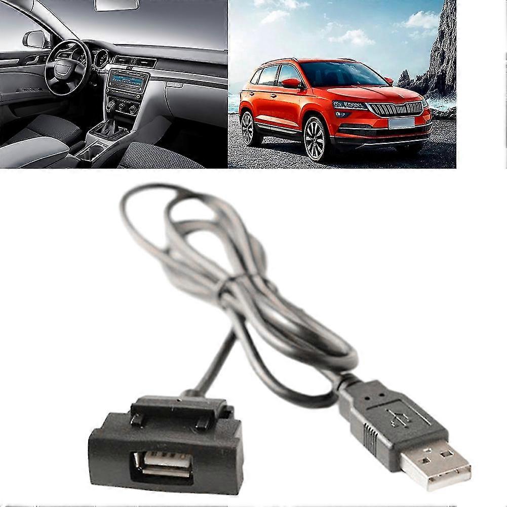 Auto RCD510 RNS315 Radio USB-Schnittstelle Kabel verlängern Adapter für Skoda Octavia Modifikation Android-GPS Button Headunit Panel