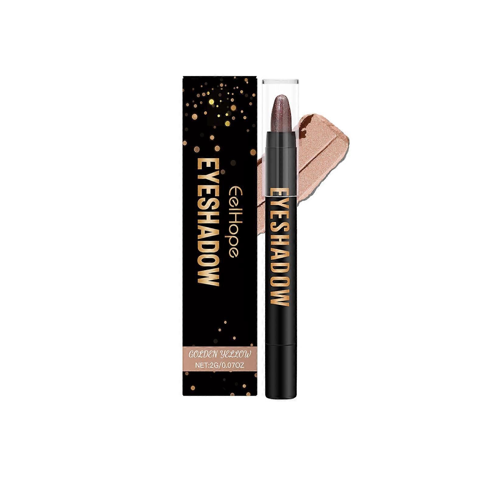 Oogschaduwstok, Matte Gladde Crème Oogschaduw Potlood, Hoog Pigment Waterdichte Langdurige Oogschaduw Stick Oogmake-up voor Vrouwen