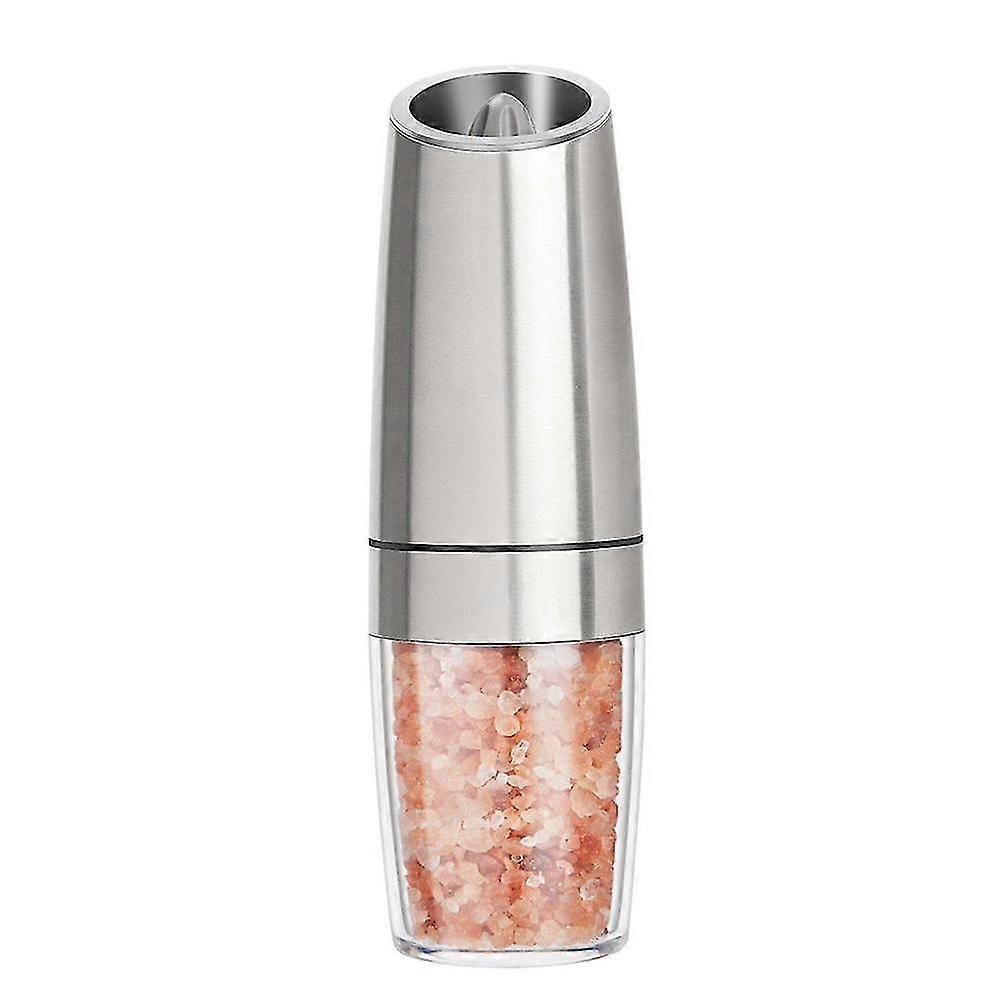 gravity electric salt and pepper grinder set with adjustable  automatic pepper and salt mill