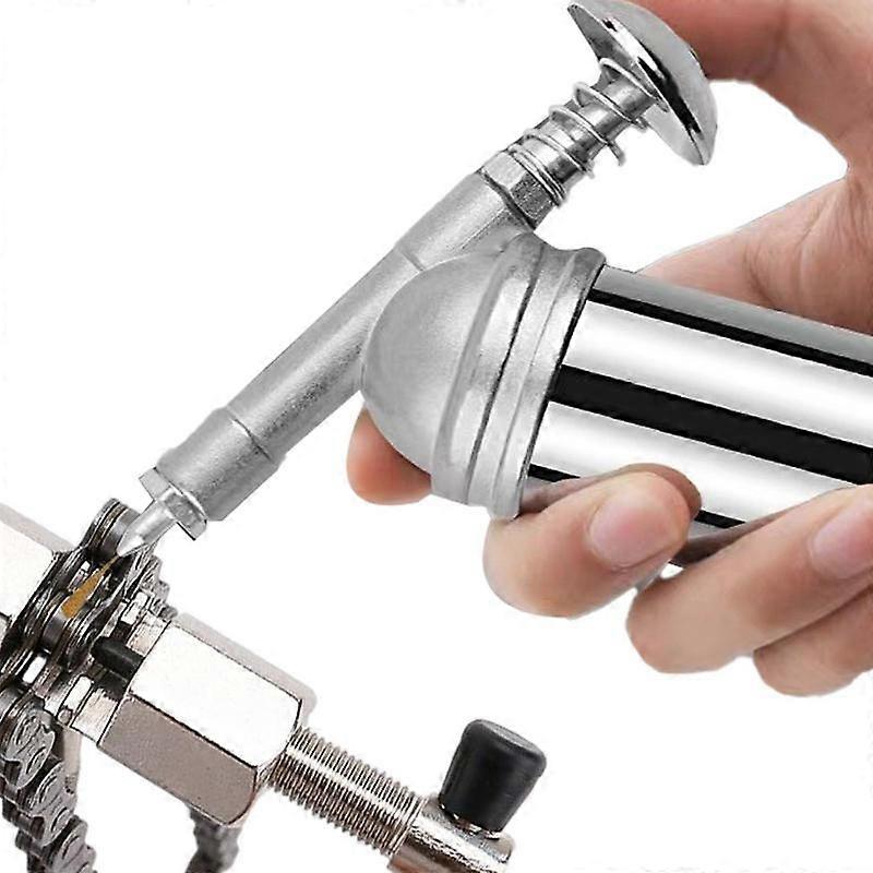 Mini Grease Injector 80cc Capacity Needle Nozzle Tool 1000PSI Output Pressure Handheld Oil Injector for Impact Wrench