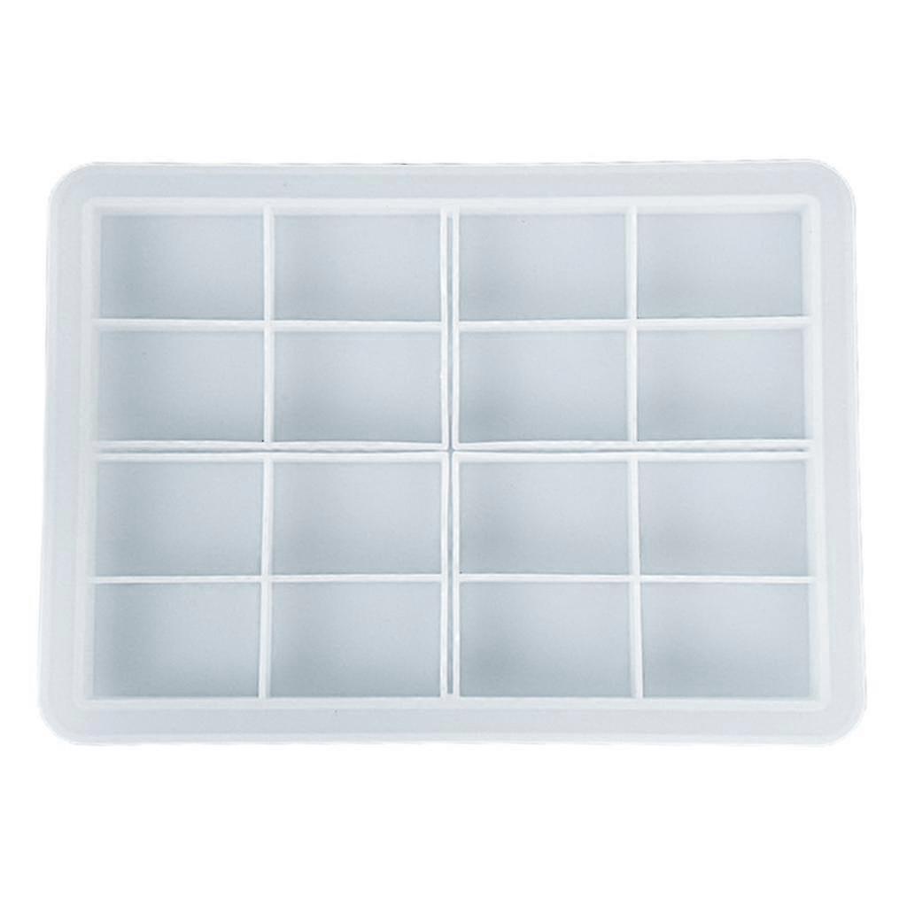 Fruit Plate Mold Serving Borad Moldrectangle Rolling Tray Silicone Mold-fg