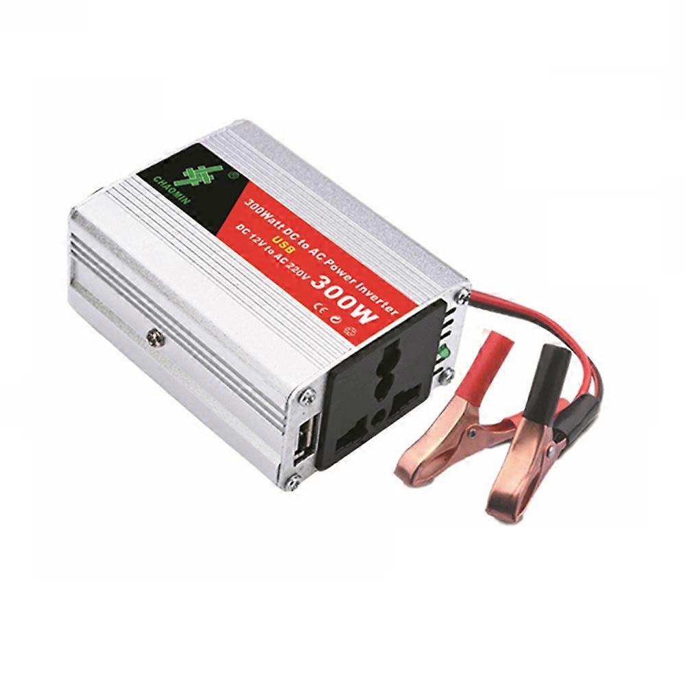 Portable Inverter Car Power Inverters DC12Volt To AC220Volt Transformer 300W Car Power Converter USB Adapter Auto Inverters